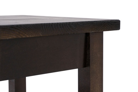 Табурет на прямых ножках массив венге