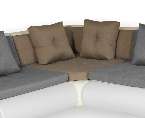 Диван Корона NEW (Ш-2400 х 3820 х Г-1920 )/Разные Цвета 