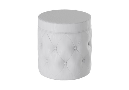 Пуф тип 5 белый кашемир