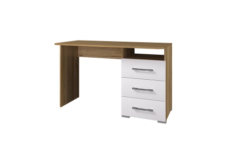 Стол Ницца МДФ 1200/3 ящика (Ш-1200 х В-750 х Г-596 мм)/Разные Цвета