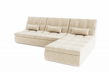 Диван Прямой Коста-Рика 2 с Оттоманкой (Ш-2260 х Г-1800 х В-1020 мм)/Разные Цвета