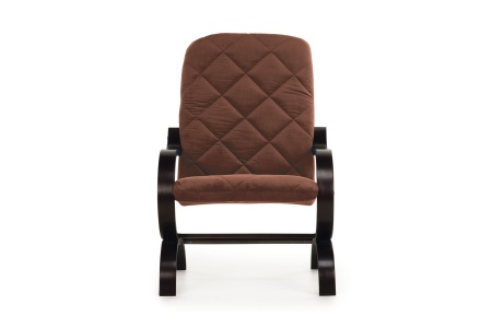 Кресло Лидер коричневое